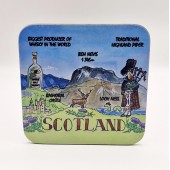 Scotland Cartoon Coaster